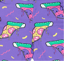 Load image into Gallery viewer, Purple Pizza Eater Leggings
