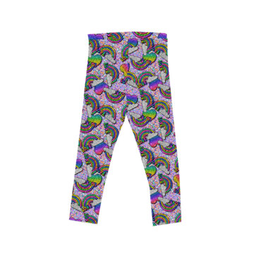 glitter rainbow