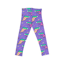 Load image into Gallery viewer, purple pizza eater
